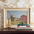 Load image into Gallery viewer, Vintage Coastal Painting by T Nilsson from Sweden