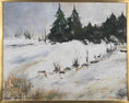 Load image into Gallery viewer, Vintage Art Room Landscape Oil Painting From Sweden by H Brundin