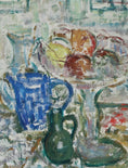 Load image into Gallery viewer, Vintage Art Room Original Still Life Oil Painting from Sweden