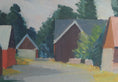 Load image into Gallery viewer, Vintage Mid Century Oil Painting by T Nilsson from Sweden