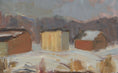 Load image into Gallery viewer, Mid Century Vintage Winterscape From Sweden by Ivar S