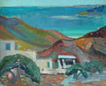 Load image into Gallery viewer, Mid Century Vintage Art Seascape Oil Painting Sweden