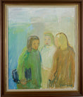 Load image into Gallery viewer, Mid Century Original Vintage Oil Painting from Sweden