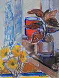 Load image into Gallery viewer, Vintage Mid Century Swedish Art Still Life Oil Painting