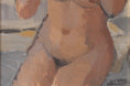 Load image into Gallery viewer, Vintage Figurative Oil Painting by H Linér from Sweden