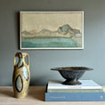Load image into Gallery viewer, Vintage Art Room Mid Century Landscape Oil Painting From Sweden
