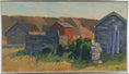 Load image into Gallery viewer, Vintage Coastal Painting from Sweden by T Nilsson