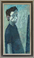 Load image into Gallery viewer, Vintage Art Room Artist Portrait from Sweden