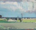 Load image into Gallery viewer, Vintage Mid Century Landscape Painting By G Berglund Sweden