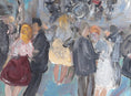 Load image into Gallery viewer, Vintage Art Room Mid Century Original Oil Painting from Sweden