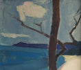 Load image into Gallery viewer, Vintage Mid Century Landscape Oil Painting By E W Persson Sweden