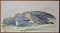 Load image into Gallery viewer, Vintage Art Room Mid Century Landscape Oil Painting From Sweden