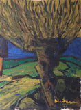 Load image into Gallery viewer, Mid Century Original Oil Painting From Sweden by K Christensen