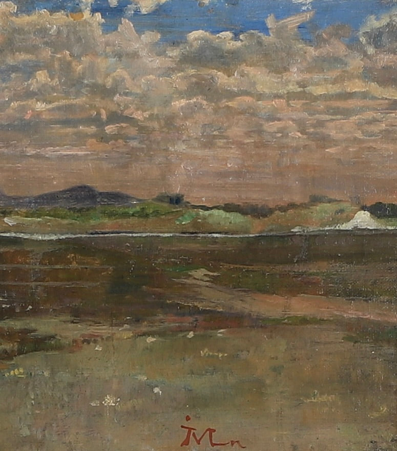 Coastal Painting by from Sweden by J Martensson