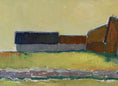 Load image into Gallery viewer, Mid Century Original Vintage Farmhouse Oil Painting from Sweden