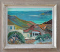 Load image into Gallery viewer, Mid Century Vintage Art Seascape Oil Painting Sweden