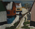 Load image into Gallery viewer, Mid Century Vintage Winterscape From Sweden by I Linder