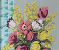 Load image into Gallery viewer, Mid Century Original Still Life Oil Painting of Tulips From Sweden
