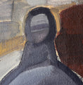 Load image into Gallery viewer, Swedish Mid Century Modern Portrait Oil Painting From Sweden