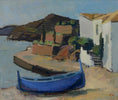Load image into Gallery viewer, Vintage Coastal Painting by T Nilsson from Sweden