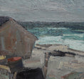 Load image into Gallery viewer, Vintage Mid Century Seascape Oil Painting By C Berndtsson Sweden