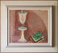 Load image into Gallery viewer, Vintage Mid Century Still Life Oil Painting From Sweden