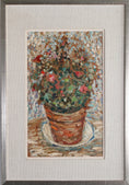 Load image into Gallery viewer, Swedish Vintage Art Floral Oil Painting