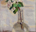 Load image into Gallery viewer, Vintage Oil Painting Apple Blossoms Still Life From Sweden