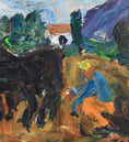 Load image into Gallery viewer, Vintage Art Original Landscape Oil Painting From Sweden