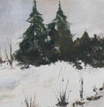Load image into Gallery viewer, Vintage Art Room Landscape Oil Painting From Sweden by H Brundin
