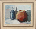Load image into Gallery viewer, Vintage Mid Century Swedish Art Still Life Oil Painting