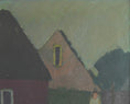 Load image into Gallery viewer, Mid Century Original Landscape with Figure Oil Painting from Sweden