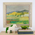 Load image into Gallery viewer, Vintage Art Mid Century Oil Painting From Sweden