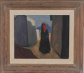 Load image into Gallery viewer, Vintage Art Room Mid Century Original Oil Painting By GS Malm from Sweden