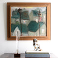 Load image into Gallery viewer, Vintage Art Room Landscape Oil Painting From Sweden by K Nielsen