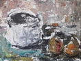 Load image into Gallery viewer, Mid Century Still Life Oil Painting By H Brundin Sweden