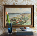 Load image into Gallery viewer, Vintage Art Mid Century Coastal Oil Painting by from Sweden