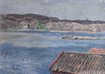Load image into Gallery viewer, Mid Century Seascape Oil Painting By T Torstensson From Sweden