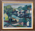 Load image into Gallery viewer, Vintage Art Original Landscape Oil Painting From Sweden