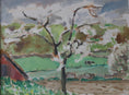 Load image into Gallery viewer, Mid Century Original Landscape Oil Painting From Sweden by A Björkman 1945