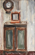 Load image into Gallery viewer, Vintage Original Mid Century Interior Oil Painting from Sweden