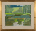 Load image into Gallery viewer, Vintage Art Room Landscape Oil Painting From Sweden 1965