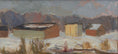 Load image into Gallery viewer, Mid Century Vintage Winterscape From Sweden by Ivar S