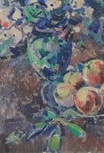 Load image into Gallery viewer, Mid Century Vintage Still Life Oil Painting From Sweden 1958