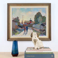 Load image into Gallery viewer, Mid Century Original Oil Painting From Sweden By E Skans