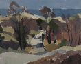 Load image into Gallery viewer, Vintage Art Room Original Landscape Oil Painting from Sweden