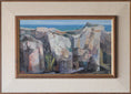 Load image into Gallery viewer, Mid Century Vintage Seascape Painting From Sweden by R Ring