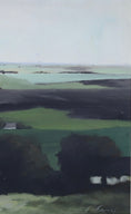Load image into Gallery viewer, Mid Century Original Landscape Oil Painting from Sweden