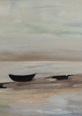 Load image into Gallery viewer, Vintage Art Room Original Coastal Oil Painting from Sweden