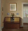 Load image into Gallery viewer, Vintage Art Room Original Interior Oil Painting from Sweden